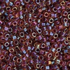 Miyuki Delica Perlen 11/0 - Purple lined light topaz luster DB-61